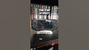 The PSP Street #psp #street #Sony #PlayStation #retro #portable #pal #redesign #slim