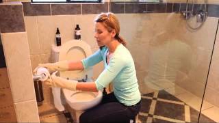 Cleaning Your Toilet With Our Eco Home Products