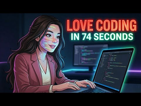 Give Me 74 Seconds & I’ll Make You Love Coding ✨❤️✅