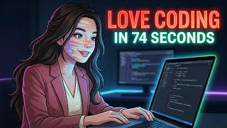 Give Me 74 Seconds &amp; I’ll Make You Love Coding ✨❤️✅