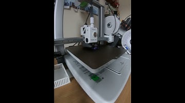 Timelapse (x30 speed ) of midnight blaze gyro fidget printing