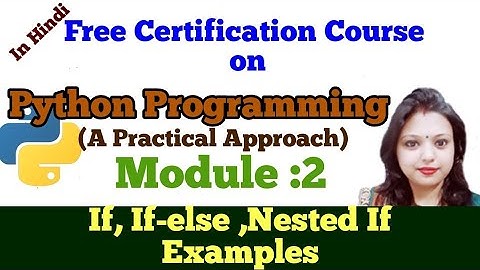 PY13:Python Programming |Conditional Statement Examples |if-else statement Example