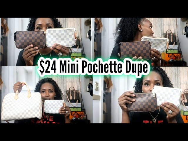 BEST LOUIS VUITTON MINI POCHETTE DUPE  NEW BAG UNBOXING 😱✓ **highly  recommend** 