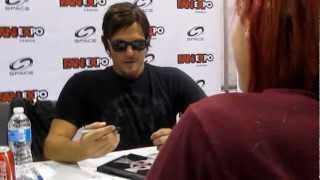 Me meeting Norman Reedus