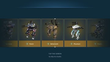 Opening a Gold Chest & Super Chest | War Robots | WR