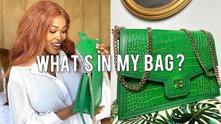 WHAT'S IN MY BAG ? to dinner ft #teddyblake