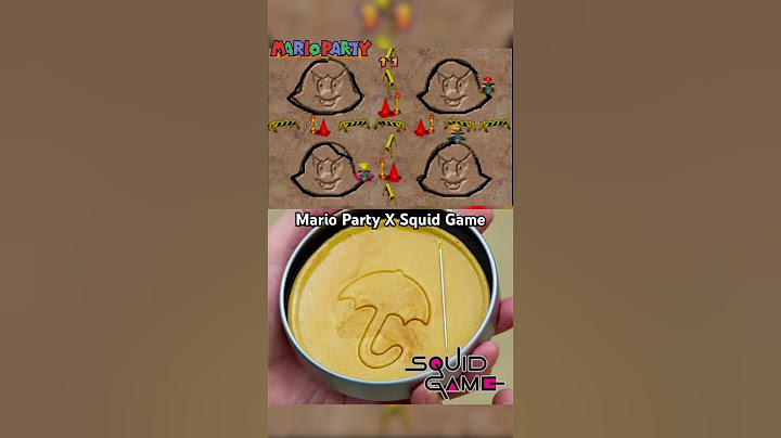 Squid Game Compared to Mario Party