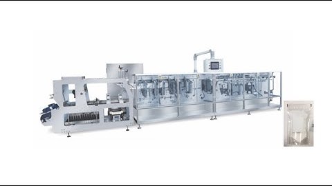 HD-180 Zipper pouch form fill seal Machine