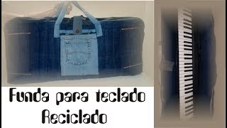 Emoción Extranjero carbón Cómo hacer funda para teclado con materiales reciclados - YouTube