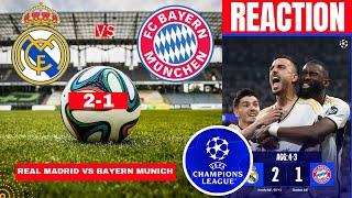 Real Madrid vs Bayern Munich 2-1 Live Champions League UCL Football Match Score Highlights Vivo