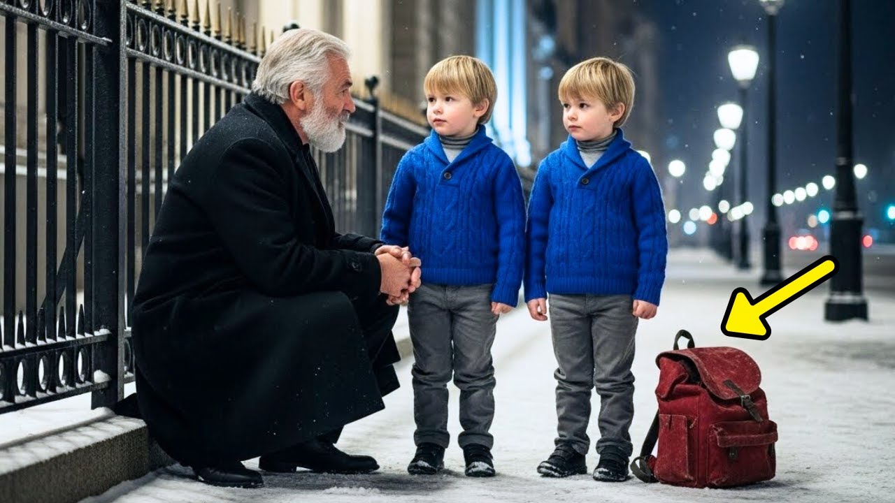 MILLONARIO SE DETIENE EN CALLE CUBIERTA DE NIEVE... Y LO QUE VE ES SORPRENDENTE.
