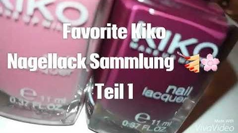 Wo gibt es kiko nagellack