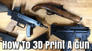 How to 3D Print a Gun  Q&A And Information