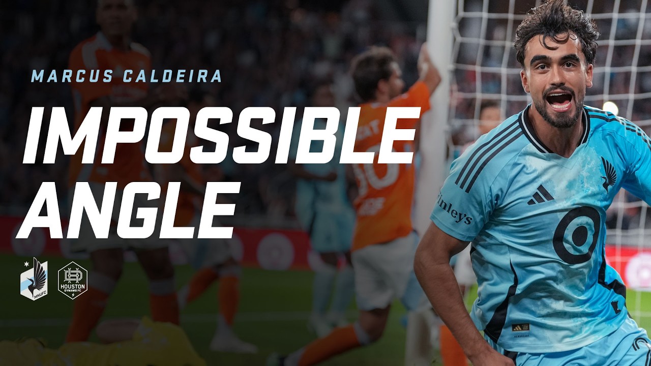 MNUFC GOAL! Caldeira Gets the Loons the Lead versus Houston Dynamo FC