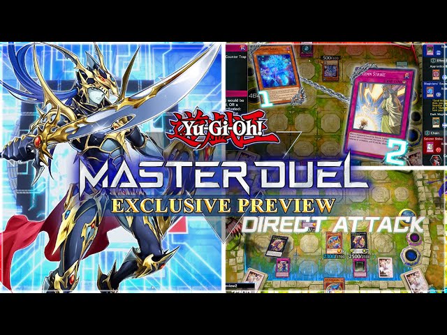 Yu-Gi-Oh! MASTER DUEL Exclusive Gameplay Preview - Online Duels, Solo Mode & New Features!
