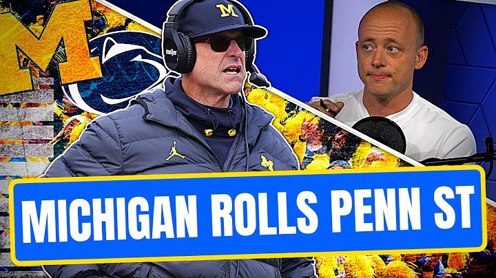 Michigan Beats Penn State - Josh Pate Rapid Reacti...