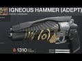 Igneous Hammer WORTH IT??? | New Trials Handcannon | Destiny 2