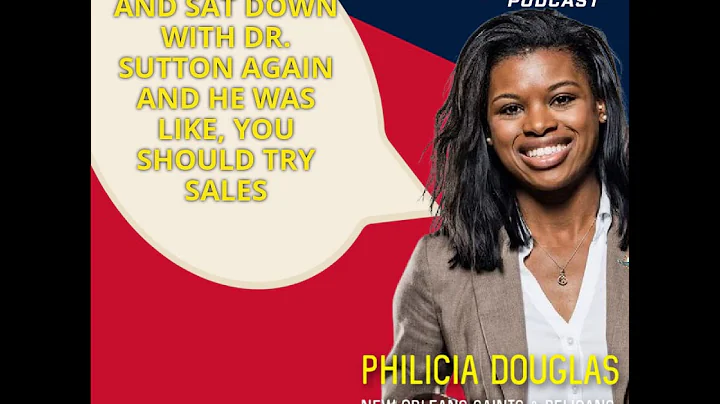 Philicia Douglas didn't want to work in sales, now...