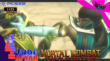 Mortal Kombat Shaolin Monks Co op Sub Zero Scorpion Part 4 The Living Forest Reptile  PCSX2