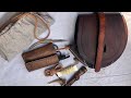 Viking Age leather and tools & Reenactment