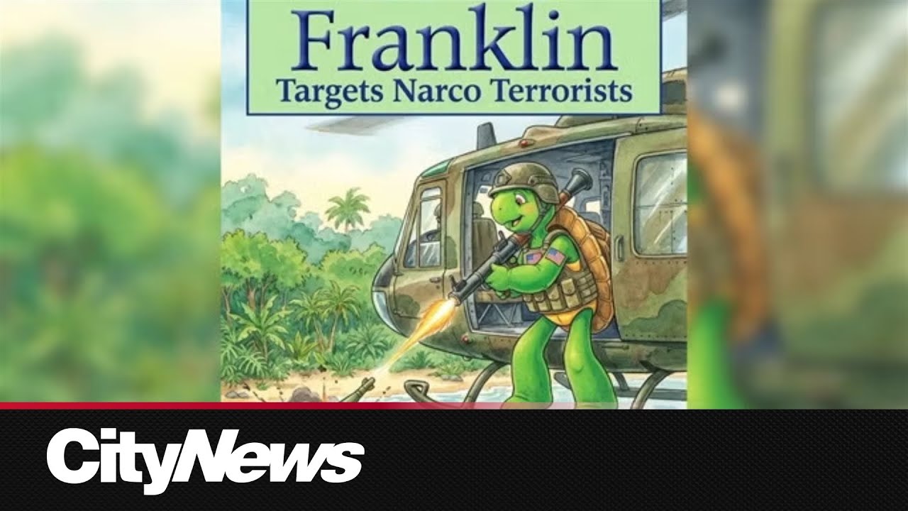 Franklin the Turtle used in U.S. war imagery