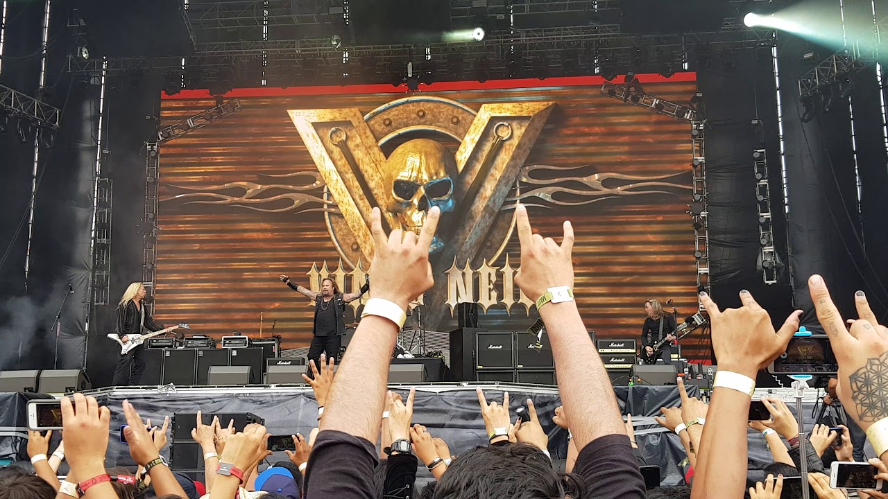 VINCE NEIL Kickstart My Heart Live Domination Fest Mexico 2019