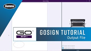 Summa GoSign Tutorial / 3. Output File screenshot 4