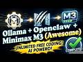 Ollama + Openclaw + Minimax M3