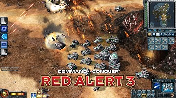 Red Alert 3 New Dawn MOD Allies Gameplay | Air Force Superiority!!!