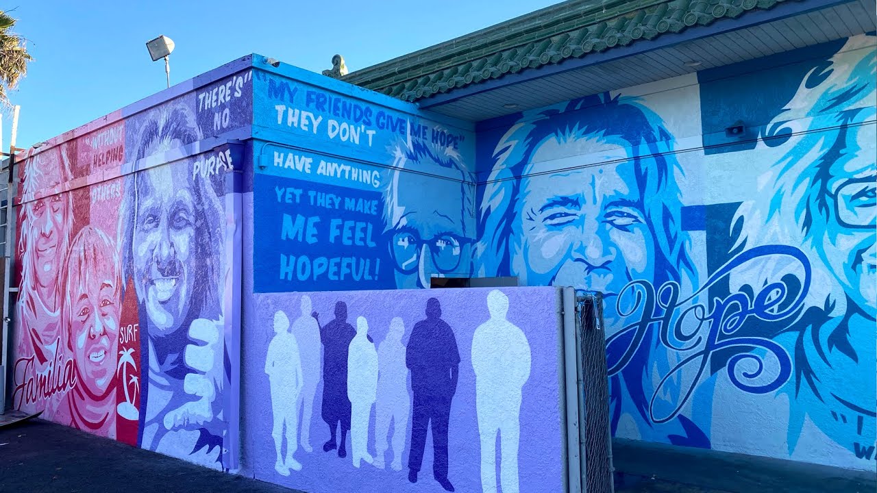 Soup Kitchen Mural Costa Mesa YouTube