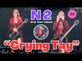 Emotional taylor swift crying while delivering her last speech to the lisbon crowd on night 2