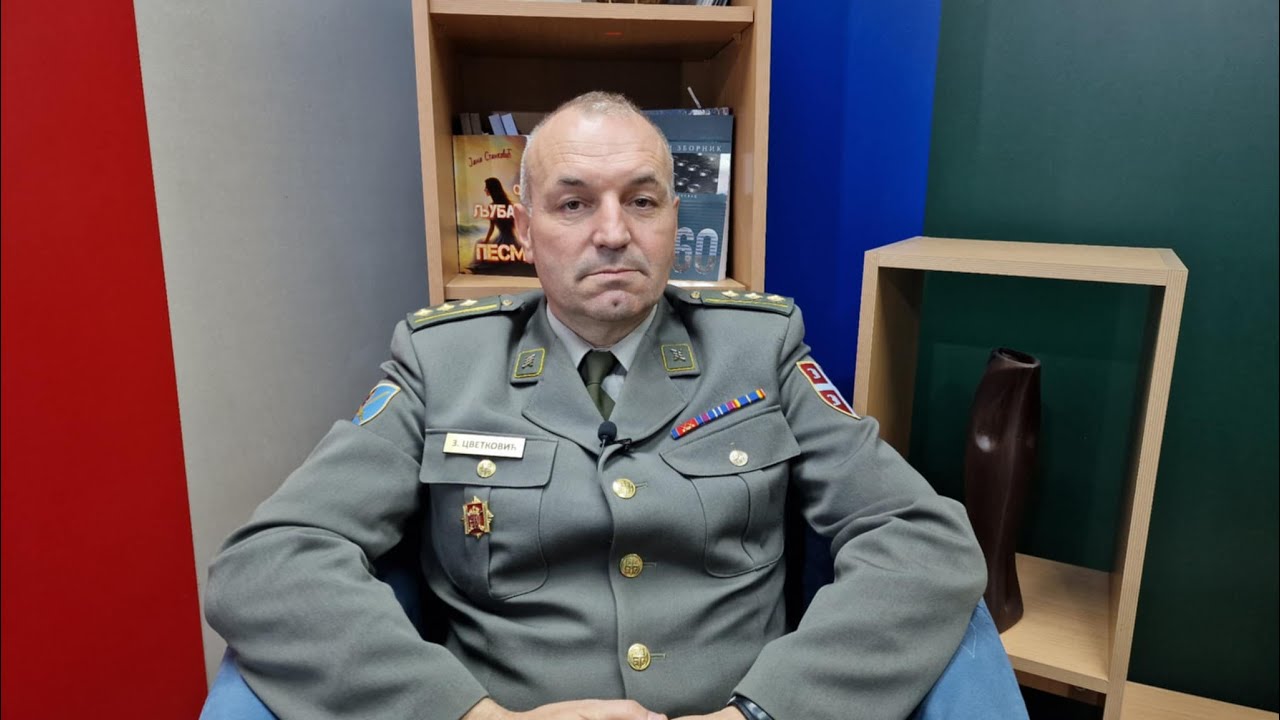 U FOKUSU PUKOVNIK ZORAN CVETKOVIĆ KOMANDANT 3.  CENTRA ZA OBUKU LESKOVAC