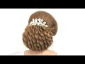 Bridal Updo Tutorial.  Wedding Prom Hairstyles For Long Hair