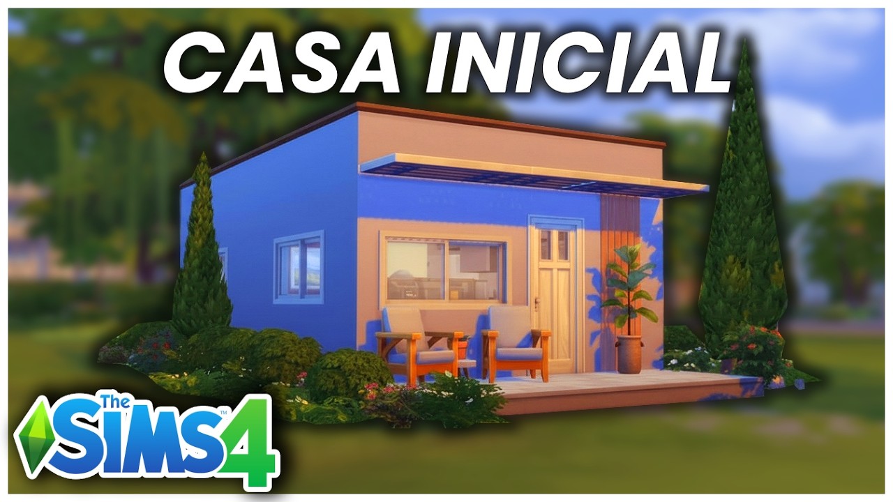 CASA INICIAL com APENAS 20MIL SIMOLEONS | DESAFIO DE CONSTRUÇÃO | THE SIMS 4