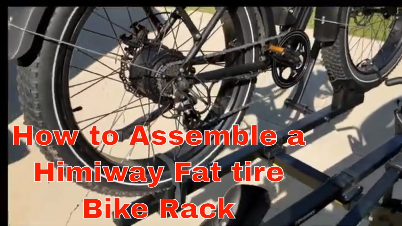 Himiway fat tire bike rack / how to assemble. YouTube