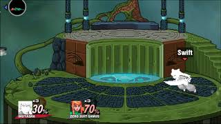 SSF2 Project B Patch 7 Gameplay - Inuyasha