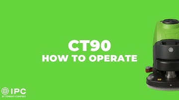 CT90 Walk-Behind Floor Scrubber | Operation and Setup Video | IPC by Tennant Company