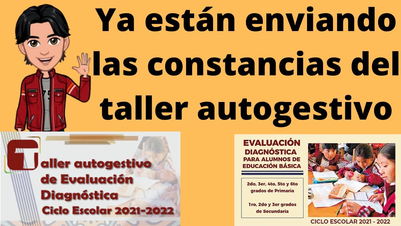 Constancias del taller Autogestivo de Evaluación Diagnóstica - YouTube