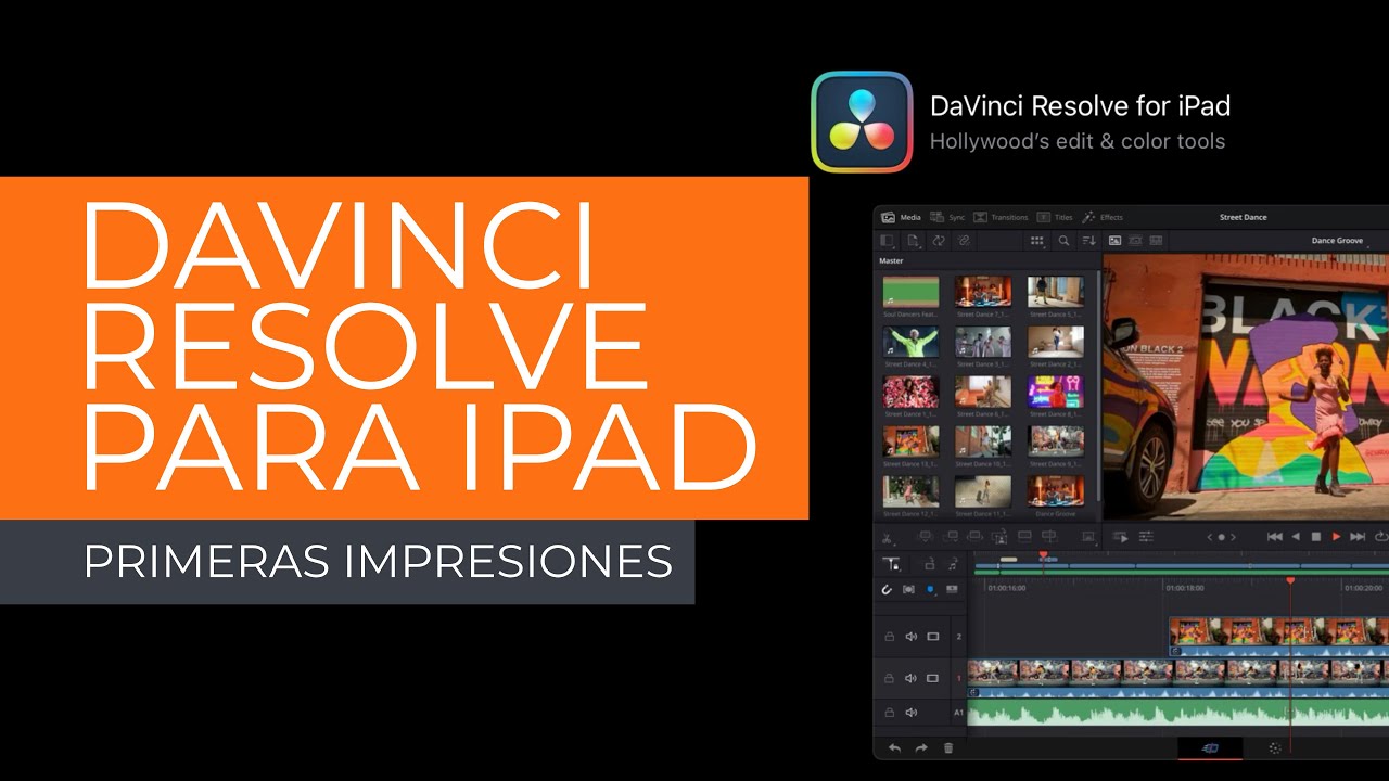 Davinci Resolve para iPad | Buen regalo de navidad Blackmagic! - YouTube
