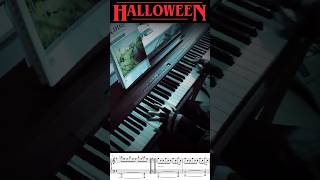 Halloween Theme 🔪🎃 | Piano Version + Sheet Music #happyhalloween