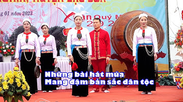NHỮNG BÀI  HÁT MÚA MANG ĐẬM BẢN SẮC VĂN HÓA DÂN TỘC MƯỜNG HÒA BÌNH
