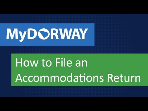How to File an Accommodations Tax Return