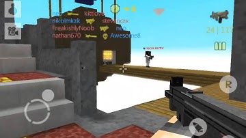 [Block Force - Pixel Style Gun Shooter Game] Block force ep 1