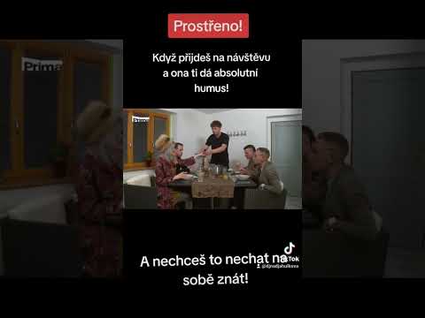 Když ti nechutná na návštěvě a ty se přetvařuješ jak moc je to dobrý!