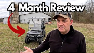 Tractor Supply GOLF CART 4 Month Review!