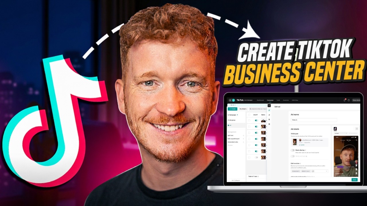 ⁣How To Set Up A TikTok Ads Manager & Business Center (in 2026)