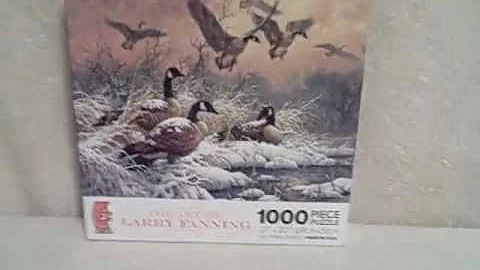 1000 Piece Jigsaw Puzzle Winter Retreat by Larry F...