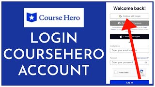 How To Login into Your Course Hero Account 2023? Course Hero Sign In screenshot 4