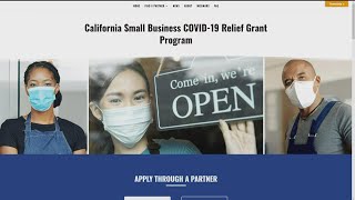 California Small Business COVID-19 Relief Grant Program