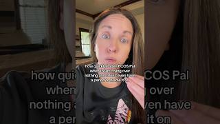 7 seconds. That's how fast I check my symptoms when tears hit #pcos #pcospalhelp #pcospal #toots